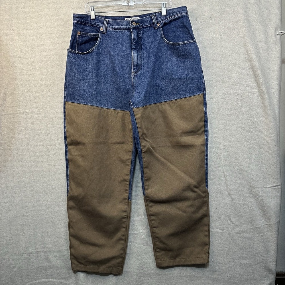 Columbia Brush Guard Reinforced Canvas Denim‎ Jeans 40x30 Hunting